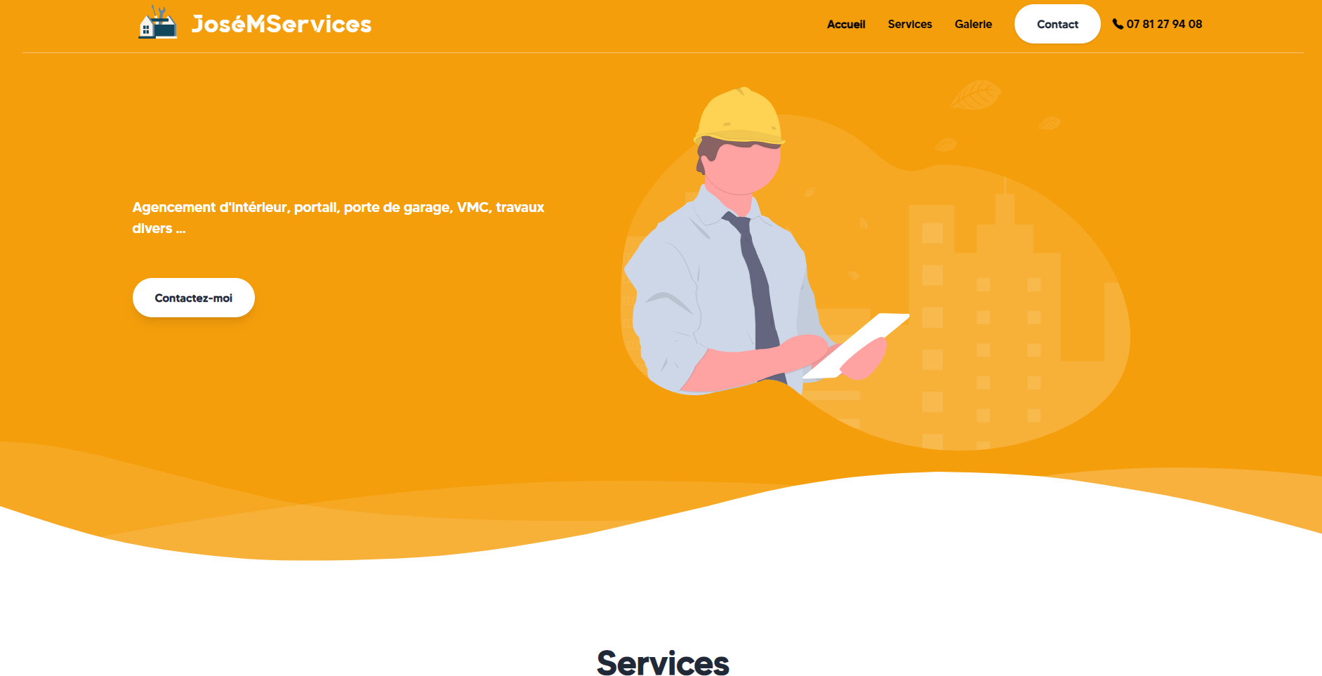 Joachim Da Silva - Projet JoseMServices